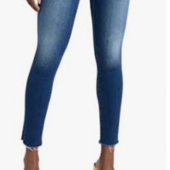 MOTHER The Stash Swooner Ankle Fray "Chick Flick" Size 31 EUC! - Picture 3 of 16